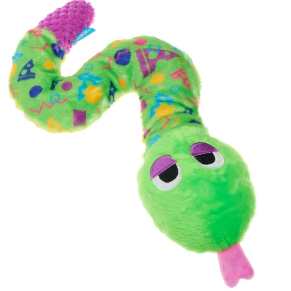 Bark "Hi-Score Snake" Plush Dog Toy